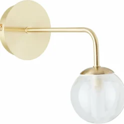 Luminaires Brilliant Applique murale Brilliant Gitse Or, 1 lumière