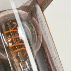 Suspension Verre Fumé-hofstein Applique murale Brugg Brun, Noir, 1 lumière