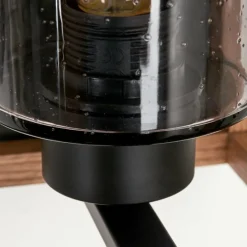 Suspension Verre Fumé-hofstein Applique murale Brugg Brun, Noir, 1 lumière