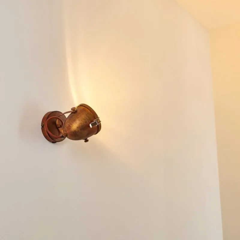 hofstein Applique murale Butikon Rouille, 1 lumière