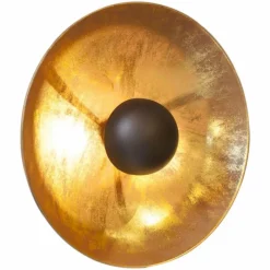 Lampes Dorées-By Rydéns Applique murale By Rydens Captain Noir, 1 lumière