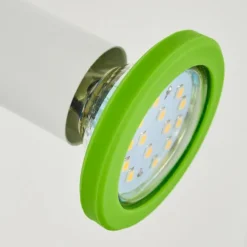 hofstein Applique murale Cabri LED Chrome, Vert, Blanc, 1 lumière