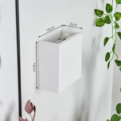 hofstein Applique murale Calama Blanc, 1 lumière