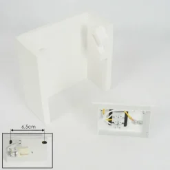 hofstein Applique murale Calama Blanc, 1 lumière