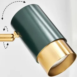 Lampes Vintages & Rétros-hofstein Applique murale Campanas Vert, Laiton, 1 lumière