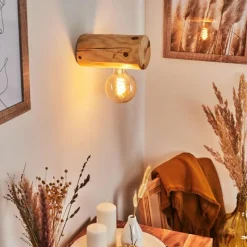 Luminaires Scandinaves-hofstein Applique murale Canedo Brun, 1 lumière