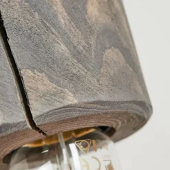 Luminaires Scandinaves-hofstein Applique murale Canedo Brun, 1 lumière