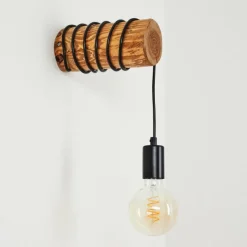 Luminaires Scandinaves-hofstein Applique murale Canedo Brun, 1 lumière