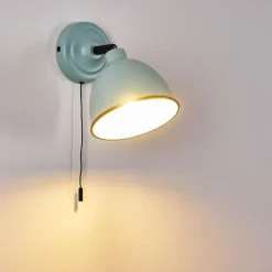 hofstein Applique murale Catharine Bleu, Noir, 1 lumière