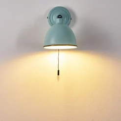 hofstein Applique murale Catharine Bleu, Noir, 1 lumière