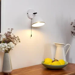 hofstein Applique murale Catharine Blanc, 1 lumière