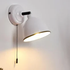 hofstein Applique murale Catharine Blanc, 1 lumière