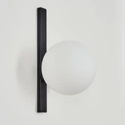 hofstein Applique murale Chamouscady Noir, 1 lumière