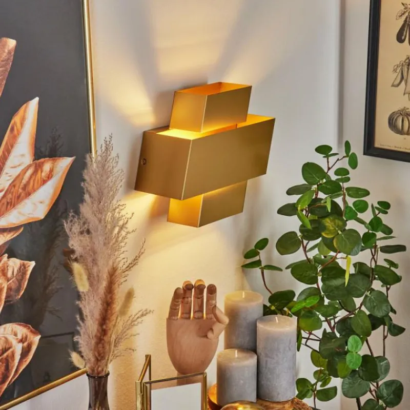 Lampes Dorées-hofstein Applique murale Chipo Or, 1 lumière