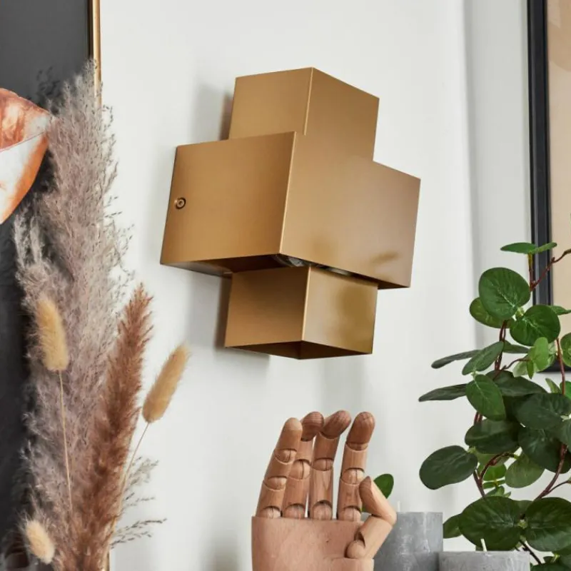 Lampes Dorées-hofstein Applique murale Chipo Or, 1 lumière