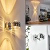 hofstein Applique murale chrome Sapri Chrome, 1 lumière