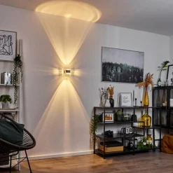 hofstein Applique murale chrome Sapri Chrome, 1 lumière