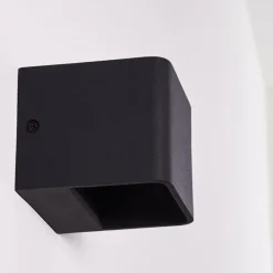 hofstein Applique murale Chuitna LED Noir, 1 lumière