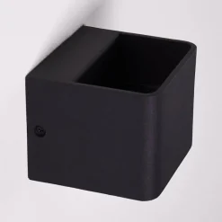 hofstein Applique murale Chuitna LED Noir, 1 lumière