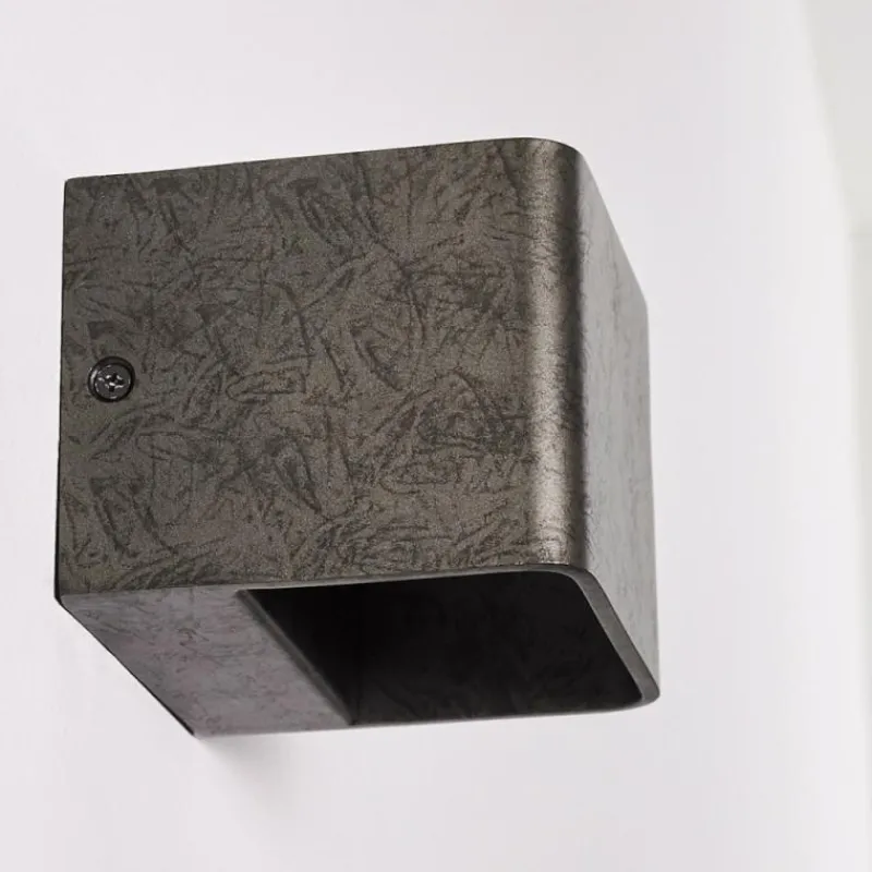 hofstein Applique murale Chuitna LED Nickel mat, 1 lumière