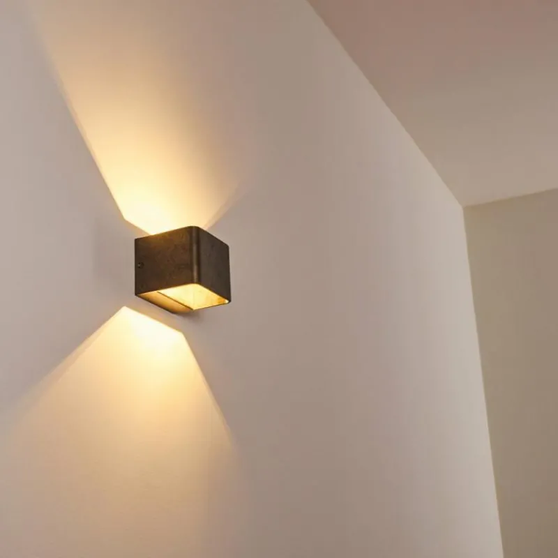 hofstein Applique murale Chuitna LED Nickel mat, 1 lumière