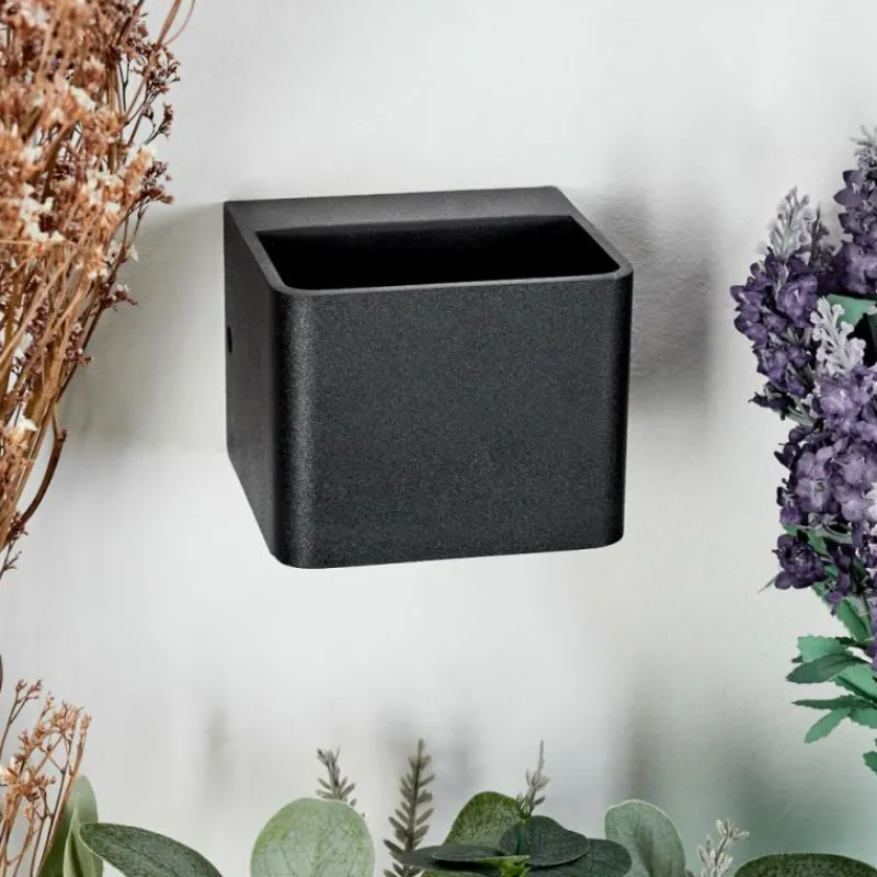 hofstein Applique murale Chuitna LED Noir, 1 lumière