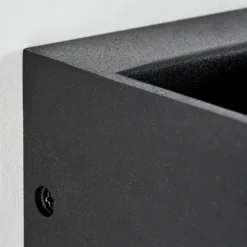 hofstein Applique murale Chuitna LED Noir, 1 lumière