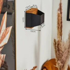 hofstein Applique murale Clarens LED Écru, Noir, 1 lumière