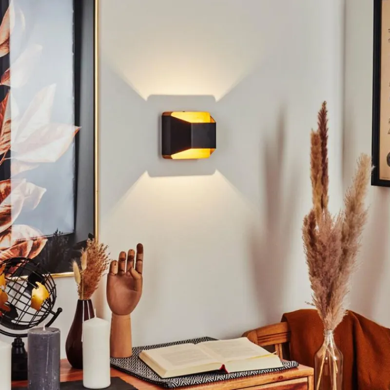 hofstein Applique murale Clarens LED Écru, Noir, 1 lumière