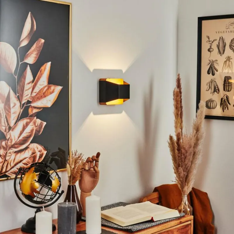 hofstein Applique murale Clarens LED Écru, Noir, 1 lumière