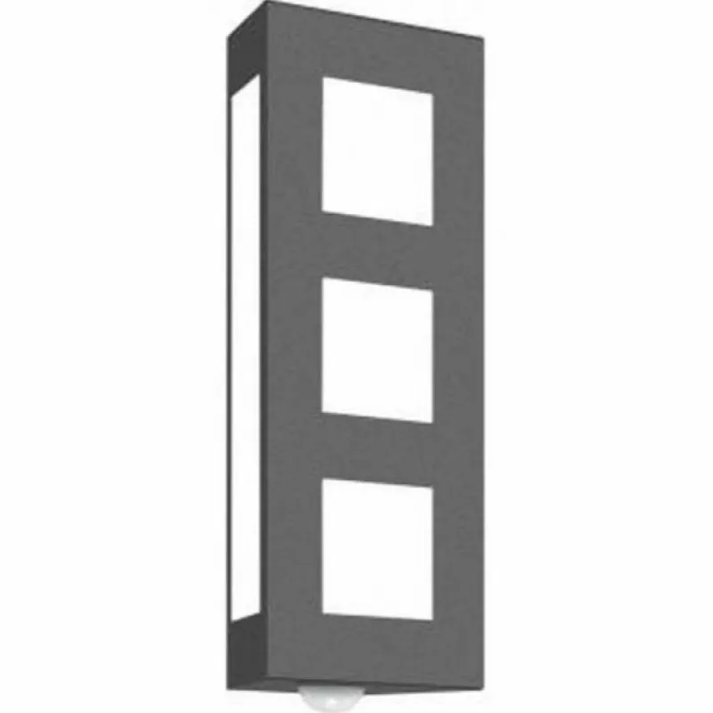 Luminaires CMD Applique murale CMD Aqua Trilo Anthracite, 2 lumières, Détecteur de mouvement