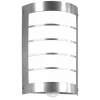 Luminaires CMD Applique murale CMD Aqua Marco Acier inoxydable, 1 lumière, Détecteur de mouvement