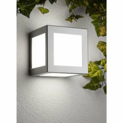 Luminaires CMD Applique murale CMD Aqua Cubo Acier inoxydable, 1 lumière