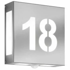 Luminaires CMD Applique murale CMD Aqua Legendo Acier inoxydable, 2 lumières, Détecteur de mouvement