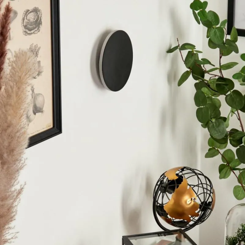 hofstein Applique murale Comallo LED Noir, Blanc, 1 lumière