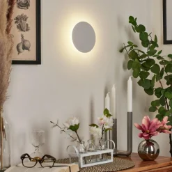 hofstein Applique murale Comallo LED Blanc, 1 lumière