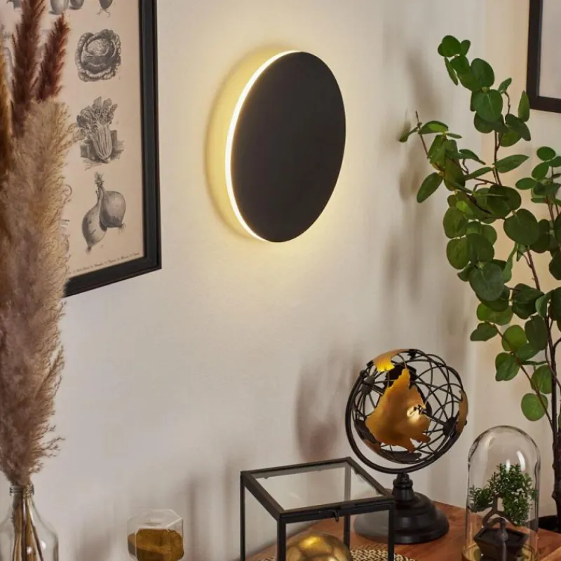 hofstein Applique murale Comallo LED Noir, Blanc, 1 lumière