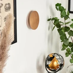 Lampes Dorées-hofstein Applique murale Comallo LED Or, Laiton, 1 lumière