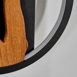 hofstein Applique murale Cornol LED Écru, Noir, 1 lumière