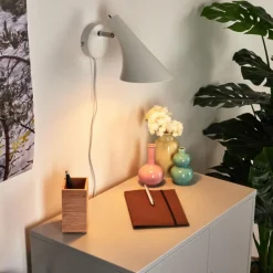 hofstein Applique murale Corralcay Chrome, Blanc, 1 lumière