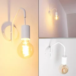 hofstein Applique murale Cuyama Blanc, 1 lumière* Appliques