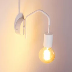 hofstein Applique murale Cuyama Blanc, 1 lumière* Appliques