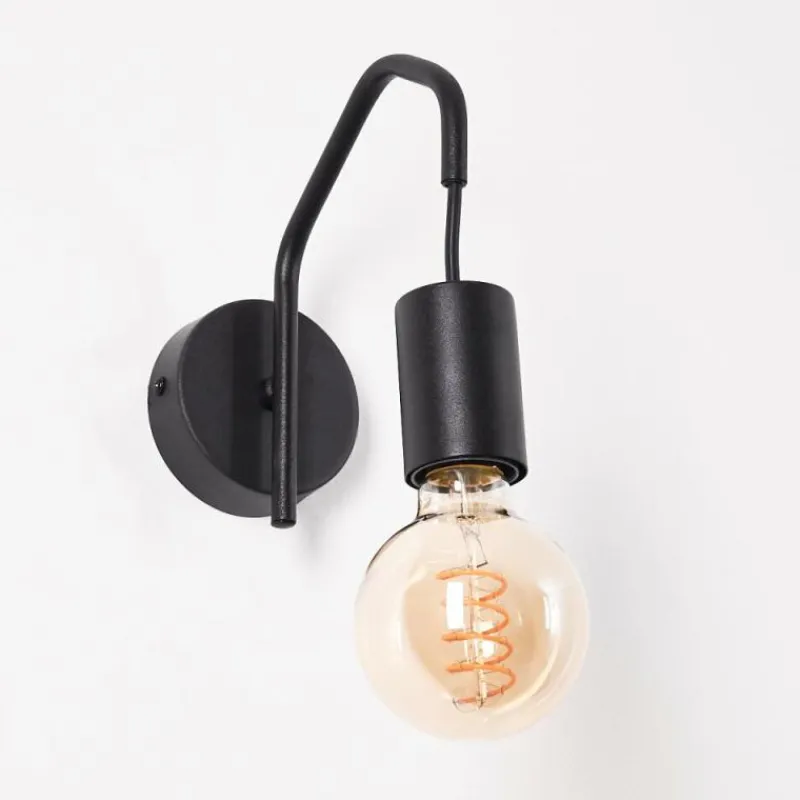 hofstein Applique murale Cuyama Noir, 1 lumière