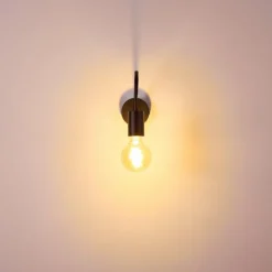 hofstein Applique murale Cuyama Noir, 1 lumière