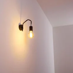 hofstein Applique murale Cuyama Noir, 1 lumière