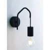 Luce Design Applique murale Cuyama Noir, 1 lumière* Appliques