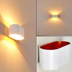 Lampes Dorées-hofstein Applique murale Dapp Blanc, 1 lumière