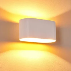 Lampes Dorées-hofstein Applique murale Dapp Blanc, 1 lumière