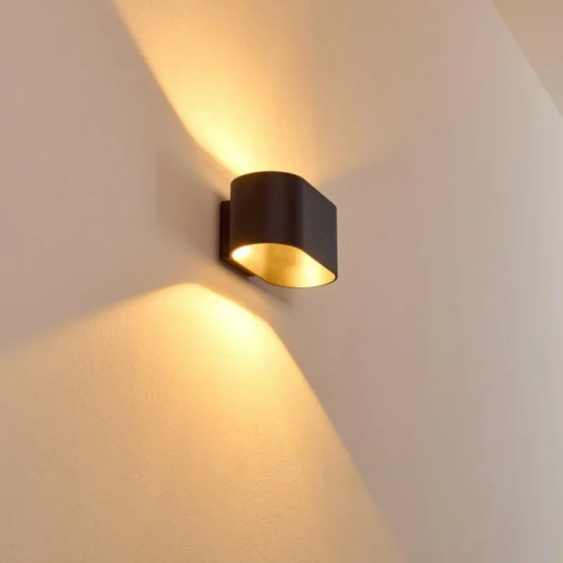 hofstein Applique murale Dapp Noir, 1 lumière* Appliques