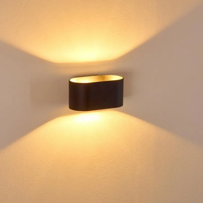 hofstein Applique murale Dapp Noir, 1 lumière* Appliques